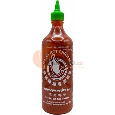 Obrázek k výrobku 6937 - FLYING GOOSE Sriracha chilli omáčka hot 730ml