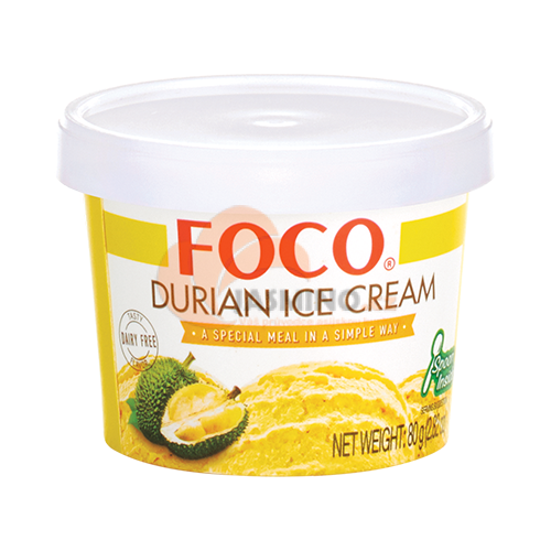 Obrázek k výrobku 6607 - FOCO Durian zmrzlina v šálku 80g