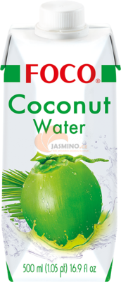 Obrázek k výrobku 2528 - FOCO tetrapak - 100% kokosová voda 500ml