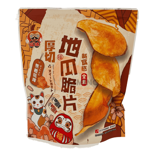 Obrázek k výrobku 7744 - FU WEI Karamelové batátové chipsy 140g