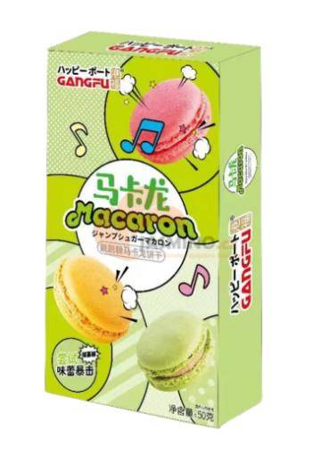 Obrázek k výrobku 7784 - GANGFU Matcha makronky 132g