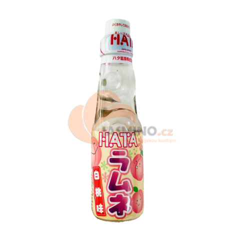 Obrázek k výrobku 6673 - GENKI RAMUNE /HATA Perlivý nápoj bilé broskev 200ml