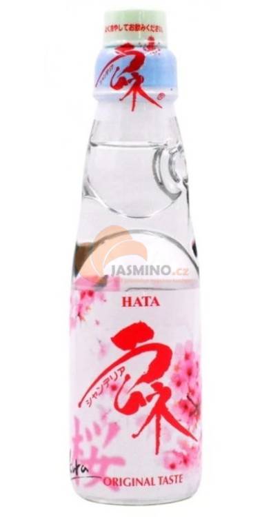 Obrázek k výrobku 6512 - GENKY RAMUNE/HATA KOSEN Ramune Sakura Soda Pop 200ml