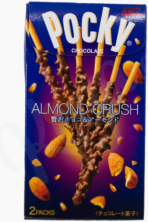 Obrázek k výrobku 4929 - GLICO Pocky Almond Crush tyčinky 49g (2x27,5g)