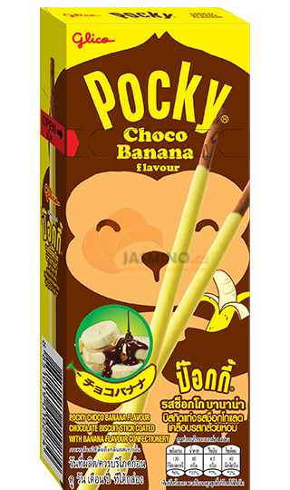 Obrázek k výrobku 3198 - GLICO Pocky čoko-banánové tyčinky 25g