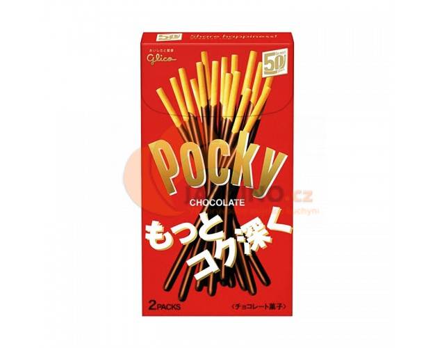 Obrázek k výrobku 4928 - GLICO Pocky čokoládové tyčinky 72g