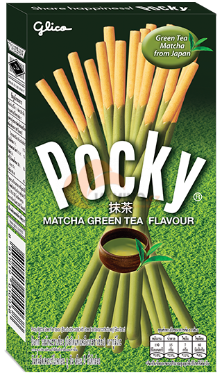 Obrázek k výrobku 3196 - GLICO Pocky matcha tyčinky 39g