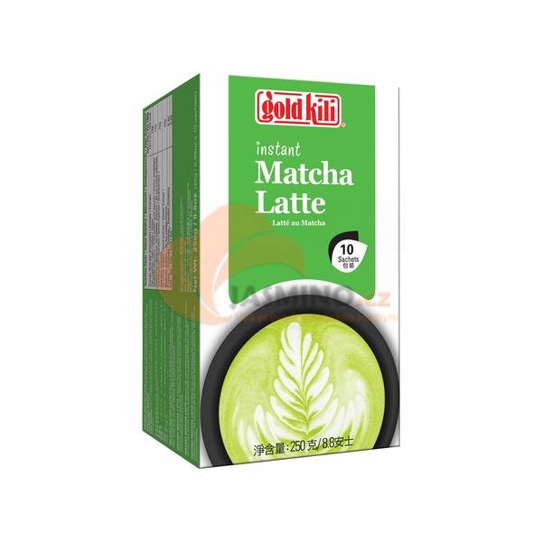 Obrázek k výrobku 2598 - GOLD KILI instant. matcha latte 250g 10*25g