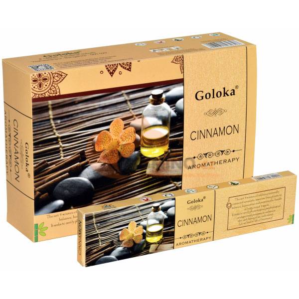 Obrázek k výrobku 3901 - GOLOKA vonné tyčinky skořice 15g