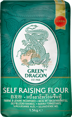 Obrázek k výrobku 5832 - GREEN DRAGON Speciální mouka (samozkypřící mouka) 1,5kg