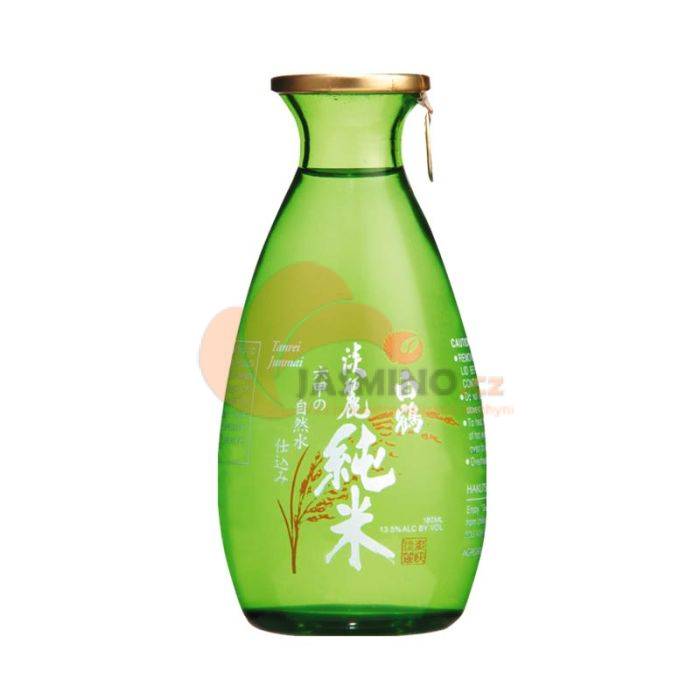 Obrázek k výrobku 7619 - HAKUTSURA Premium hot sake Tanrei Junmai 13.5% 180ml