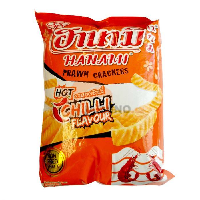 Obrázek k výrobku 2367 - HANAMI krevetové chipsy pálivé 60g