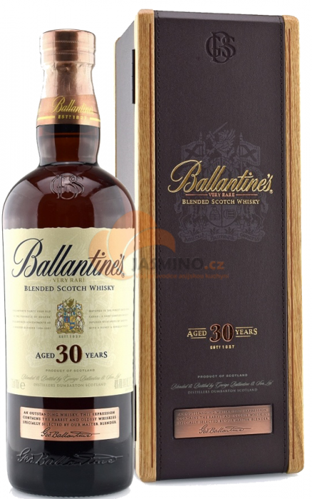 Obrázek k výrobku 4092 - HMC BALLANTINES 30YO Wood 0,7l