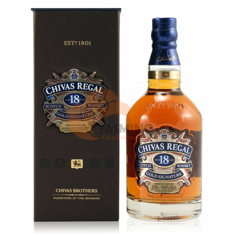 Obrázek k výrobku 4080 - HMC CHIVAS REGAL 18Y 40% 0,70l