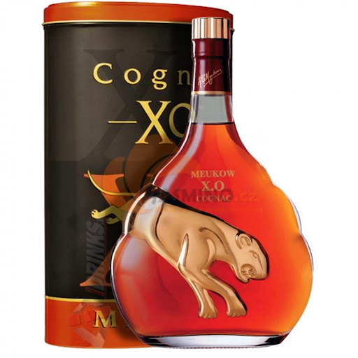 Obrázek k výrobku 4087 - HMC MEUKOW Cognac X.O 40% 0,7l