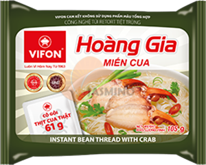 Obrázek k výrobku 6213 - HOANG GIA Istantní nudlová polévaka příchutí krabí 105g
