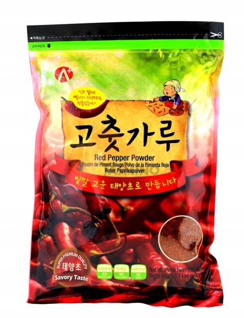 Obrázek k výrobku 6598 - HOSAN Chilli prášek na kimchi, hrubý 500g