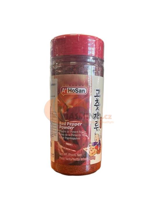 Obrázek k výrobku 6978 - HOSAN Korejský Chilli prášek na kimchi plastová láhev 200g - NEW