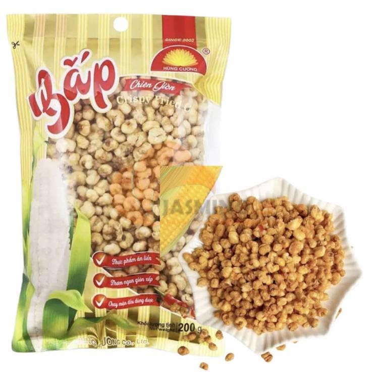 Obrázek k výrobku 7559 - HUNG CUONG Smažená kukuřice do křupava 200g