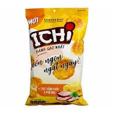 Obrázek k výrobku 2013 - ICHI Rýžové krekry salám a sýr 150g