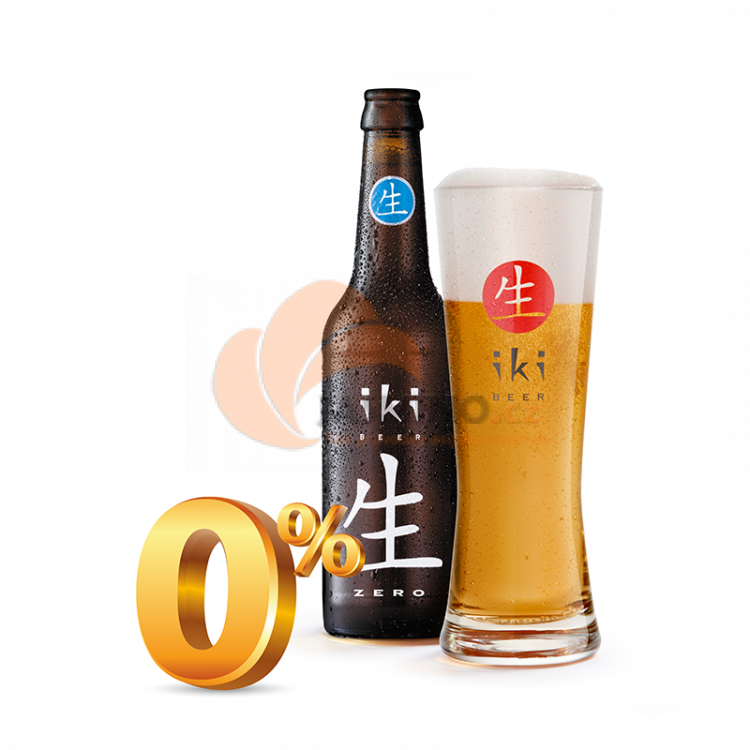 Obrázek k výrobku 5955 - IKI Yuzu Japonské pivo láhev Non alkohol 330ml