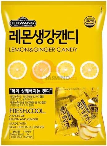 Obrázek k výrobku 7463 - ILKWANG Citronově zázvorové cukroví 250g