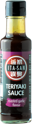 Obrázek k výrobku 7592 - ITASAN Teriyaki omáčka s příchutí pečeného česneku 150ml