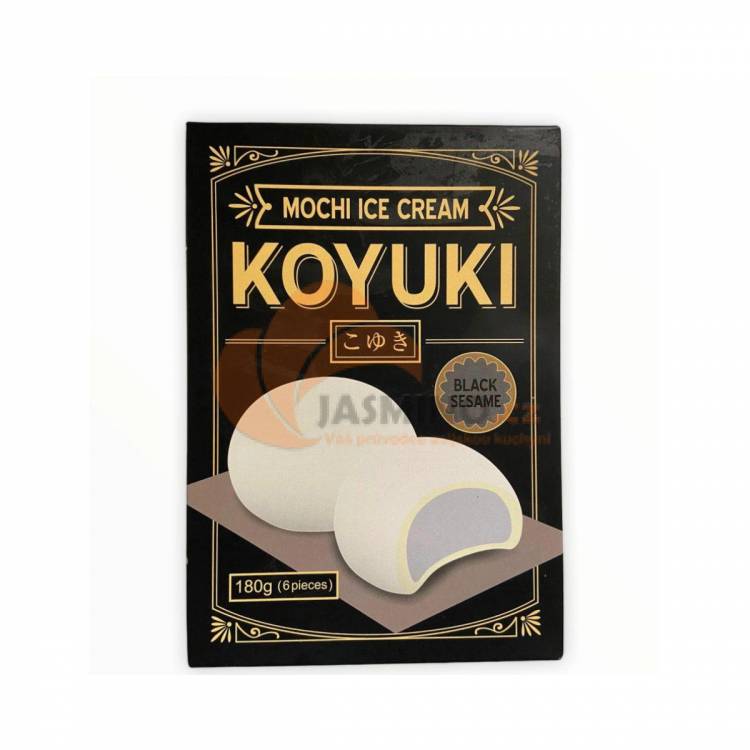 Obrázek k výrobku 6145 - JFC Mochi ice černý sezam 180g