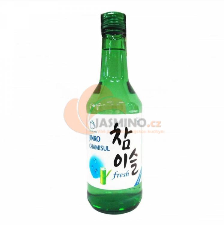 Obrázek k výrobku 2560 - JINRO rýžový soju Chamisul Fresh 17,2% 350ml