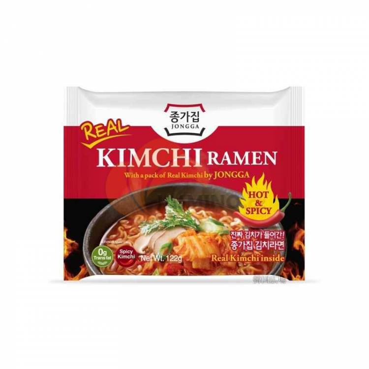 Obrázek k výrobku 3468 - JONGGA instantní nudlovou polévku Kimchi 122g