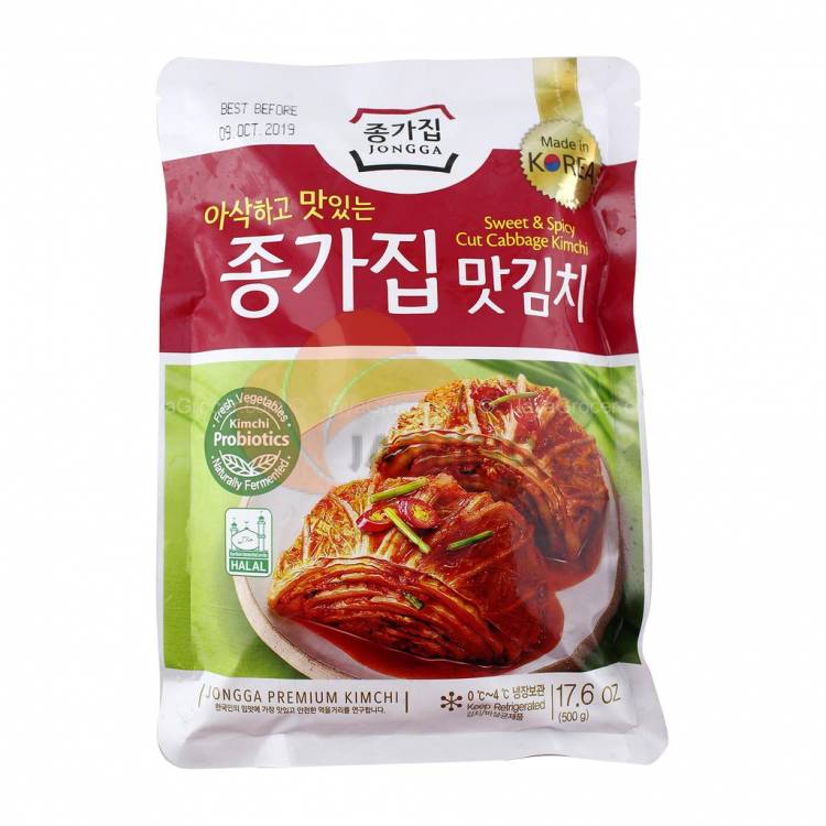 Obrázek k výrobku 2132 - JONGGA Kimchi krájený 500g