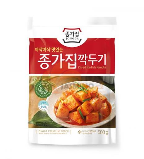 Obrázek k výrobku 3634 - JONGGA kimchi ředkev 500g