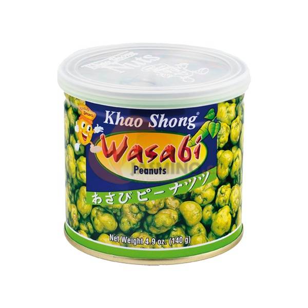 Obrázek k výrobku 3955 - KHAOSHONG arašídy wasabi 140g