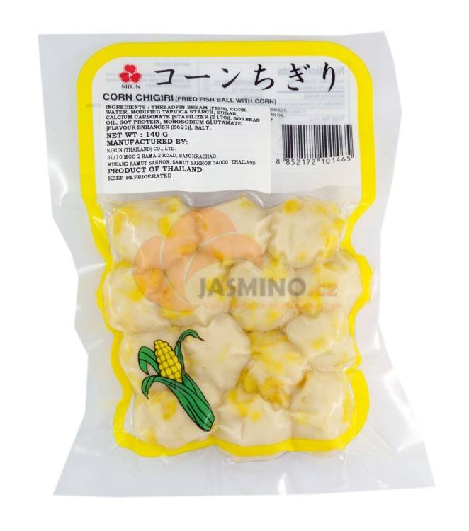 Obrázek k výrobku 7536 - KIBUN Mražená rybí koule s kukuřicí 140g