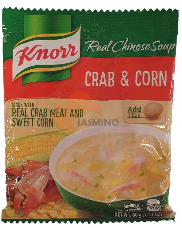 Obrázek k výrobku 4985 - KNORR Instantní krabí a kukuřičná polévka 60g