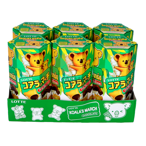 Obrázek k výrobku 5071 - Koalas March sušenky s čokoládou 37g