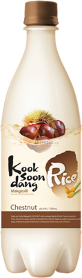 Obrázek k výrobku 7803 - KOOK SOON DANG rýžové víno Makgeolli kaštan, 4% obj. 750ml