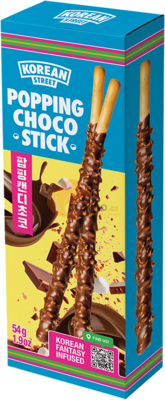Obrázek k výrobku 6164 - KOREAN STREET Praskající čokoládová tyčinka 54g