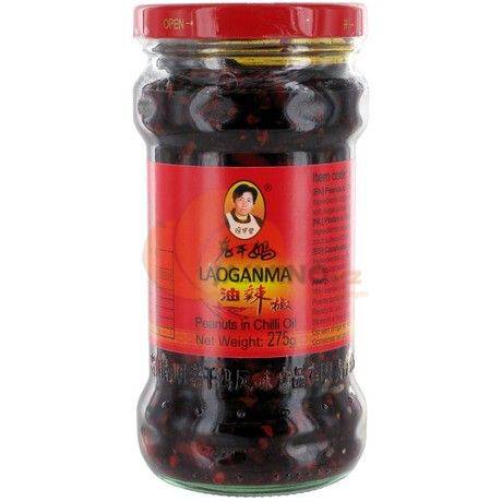 Obrázek k výrobku 7705 - LAOGANMA Arašídy v chilli oleji 275g