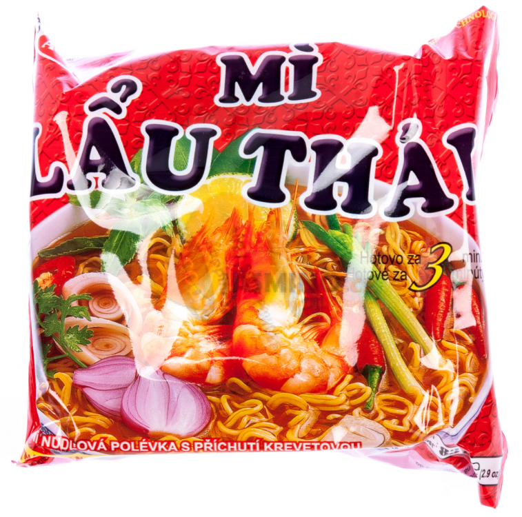 Obrázek k výrobku 2451 - LAU THAI instant. nudlová polévka krevetová 80g