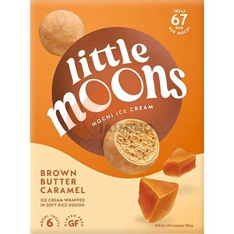 Obrázek k výrobku 5391 - LITTLE MOONS Mochi zmrzlina máslový karamel 192g