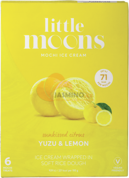 Obrázek k výrobku 6287 - LITTLE MOONS Mraž.mochi příchutí Yuzu lemon 192g