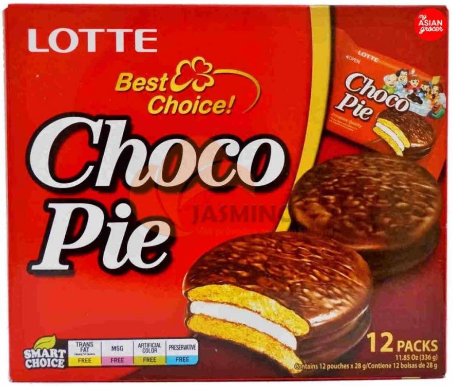 Obrázek k výrobku 3138 - LOTTE Chocopie čokoládové koláčky 336g 12*28g