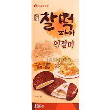 Obrázek k výrobku 7276 - LOTTE rýžový koláč se sójovým práškem INJEOLMI 180g (6X30G)