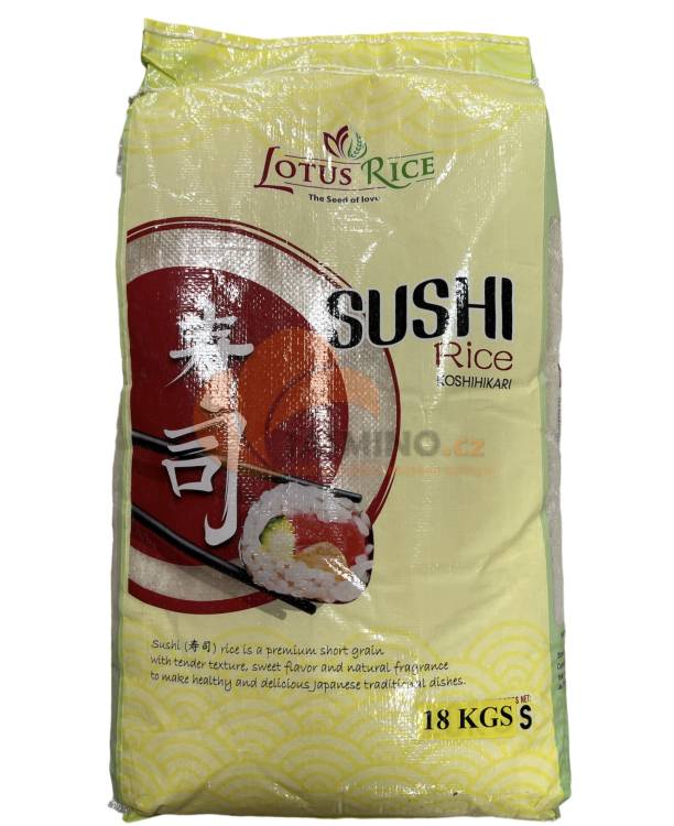 Obrázek k výrobku 6295 - LOTUS RICE sushi rýže 18kg
