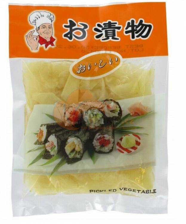 Obrázek k výrobku 3686 - LVZHENGFOOD bílý zázvor na sushi 150g