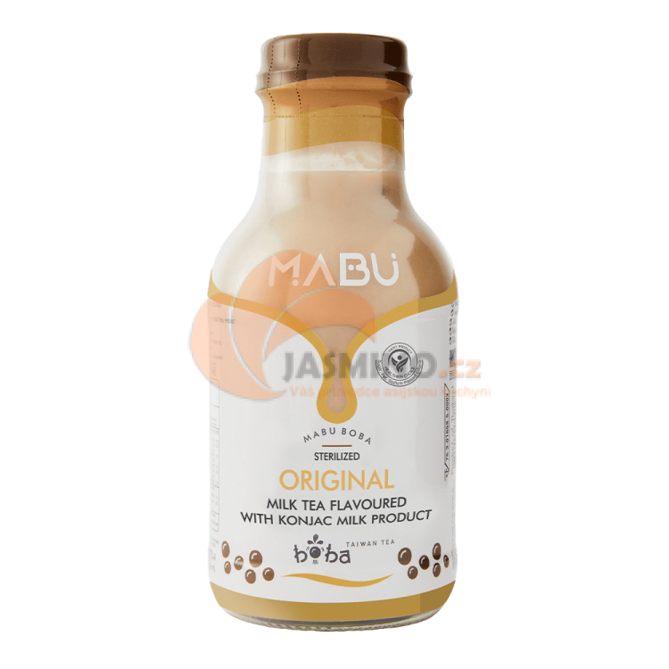 Obrázek k výrobku 2316 - MABU BOBA Original mléčný čaj ochucený mléčným výrobkem konjac 270ml