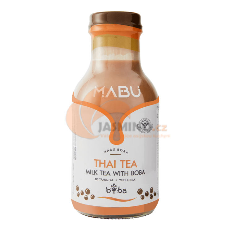 Obrázek k výrobku 4519 - MABU BOBA Thajský čaj ochucený mléčným výrobkem konjac 270ml
