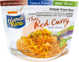 Obrázek k výrobku 2434 - MAMA Handi rice instant. rýže s červenými kari krevetový 80g