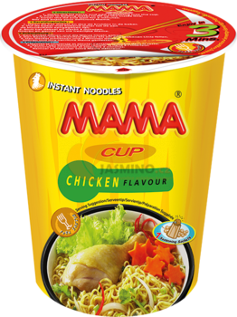 Obrázek k výrobku 2457 - MAMA instant. nudlová polévka kuřecí v kelímku 70g